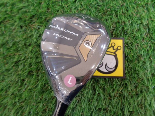GK春日井■【処分価格】【新品】【レディース】 440 キャロウェイ PARADYM MAX FAST UT★ELDIO40 for Callaway(JP)★L★24★UT★人気★激安