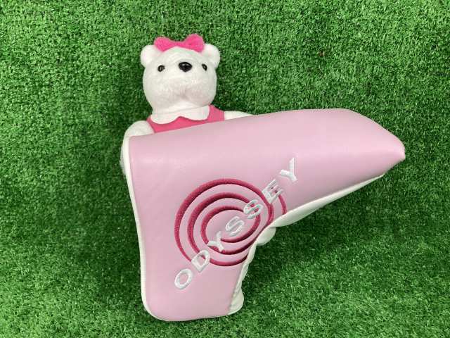 GK春日井■ 843 ヘッドカバー★キャロウェイ 24SS　ODY　Bear　Blade　PC　BR　5524166 ★かわいい★おすすめ★ピンク★