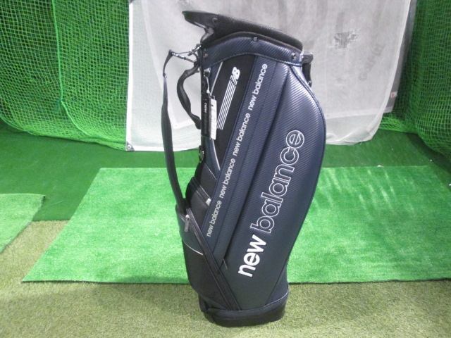 GK鈴鹿☆ 新品918 ニューバランス★スタンドキャディバッグ 0124980001★ネイビー★9型　2.8kｇ★軽量★おすすめ★