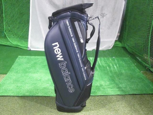 GK鈴鹿☆ 新品918 ニューバランス★スタンドキャディバッグ 0124980001★ネイビー★9型　2.8kｇ★軽量★おすすめ★