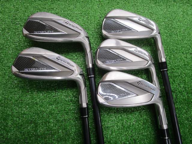 GK古城■ 673 テーラーメイド STEALTH★TENSEI RED TM60(日本仕様) 5本セット ★S★中古アイアンセット★ステルス★オススメ