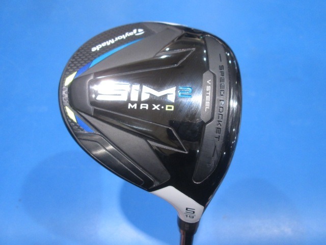 GK鈴鹿☆ 中古325 テーラーメイド★SIM2 MAX-D★TENSEI BLUE TM50(JP)★R★19度★5W★シム2マックスD★