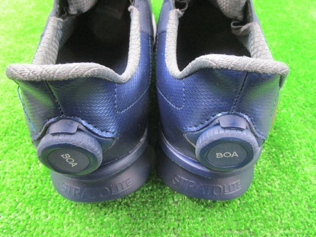 GK古城■ 【新品・値下げ】 180 フットジョイ 55458 【27.5ｃｍ】 W095 FUEL SPORT NV/RD★ネイビー/レッド★FOOTJOY★ゴルフシューズ★