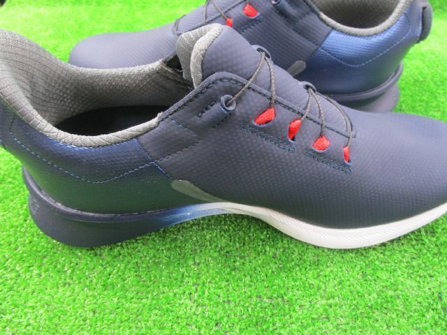 GK古城■ 【新品・値下げ】 180 フットジョイ 55458 【27.5ｃｍ】 W095 FUEL SPORT NV/RD★ネイビー/レッド★FOOTJOY★ゴルフシューズ★