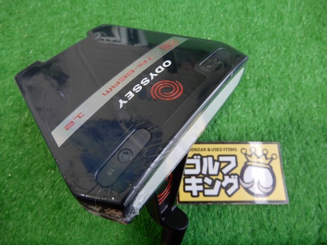 GK古城■  096 オデッセイ TRI-BEAM 12 CS パター★STROKELAB 70C RED[34インチ]★ヘッドカバー有★