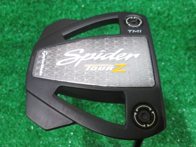 GK鈴鹿☆中古 586 テーラーメイド SPIDER TOUR Z TRUSS TM1★オリジナルスチール[34]★パター★3★スパイダー