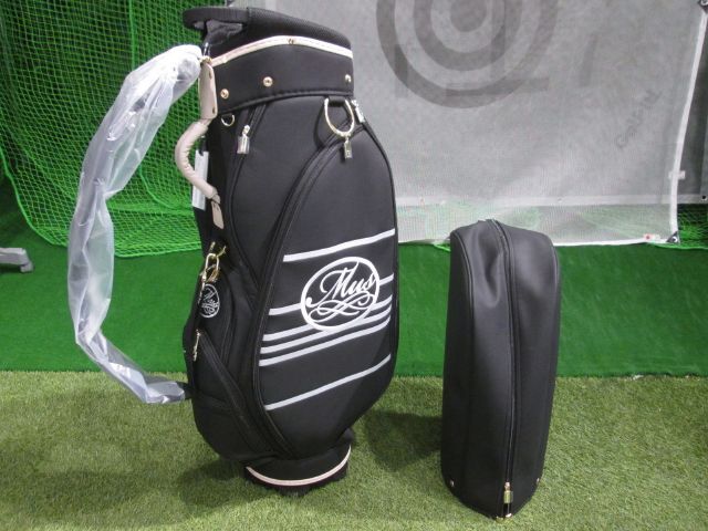 GK鈴鹿☆新品 807 MUスポーツ 703H6104 キャンバス風キャディバック★ゴルフバック★0