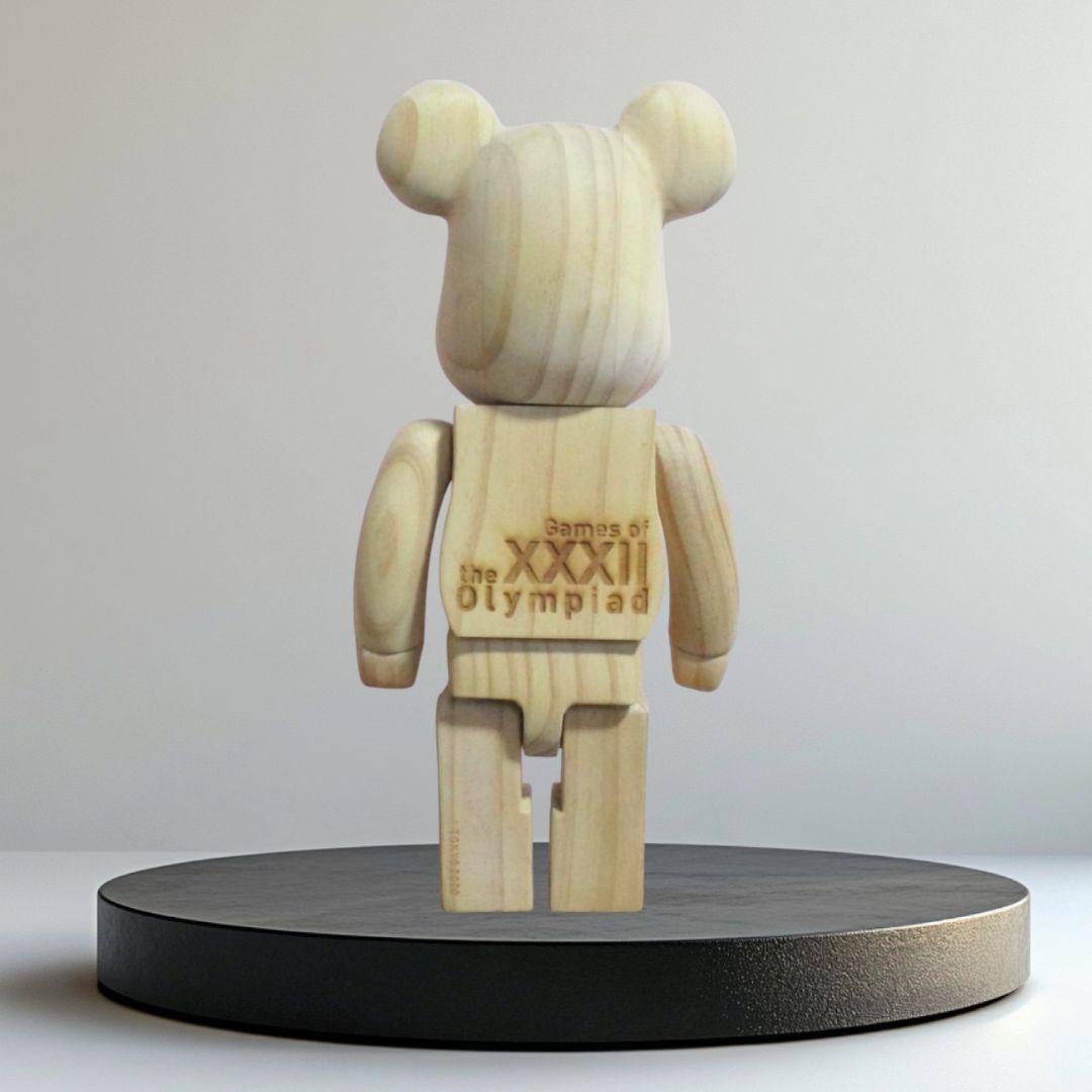 BE@RBRICK 400% ベアブリック 東京オリンピック 木製 箱無し BE@RBRICK 400% ベアブリック 東京オリンピック 木製 箱無し