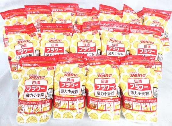 送料300円(税込)■co092■◎日清製粉ウェルナ 薄力小麦粉 1kg 16点【シンオク】