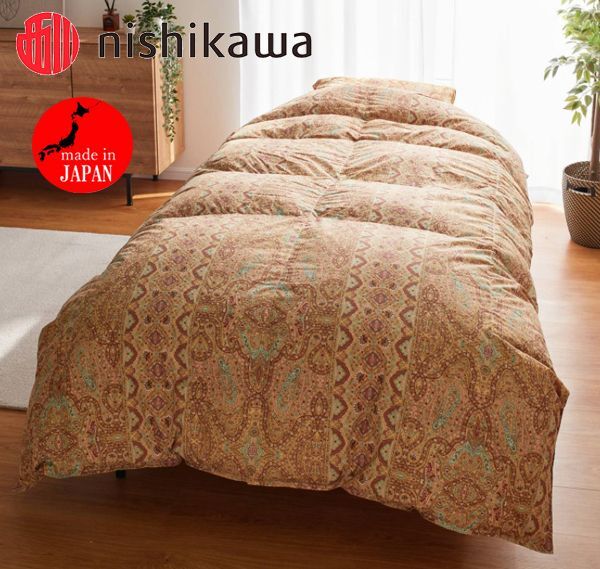 西川 　ハンガリー産グースダウン　シングル シングル＞西川 ハンガリー産 大粒グースダウン90％ W防ダニ