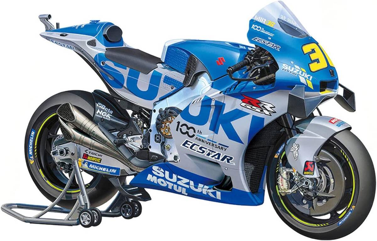 タミヤ(TAMIYA) 1/12 オートバイシリーズ No.139 チームスズキ エクスター GSX-RR '20 プラモデル 1