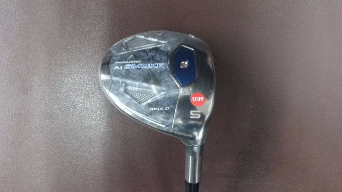 新品★税込★日本正規品　キャロウェイ　Aiスモーク　MAX　D　フェアウェイウッド　#5　18°　テンセイ50 CW　硬さS　ヘッドカバー付