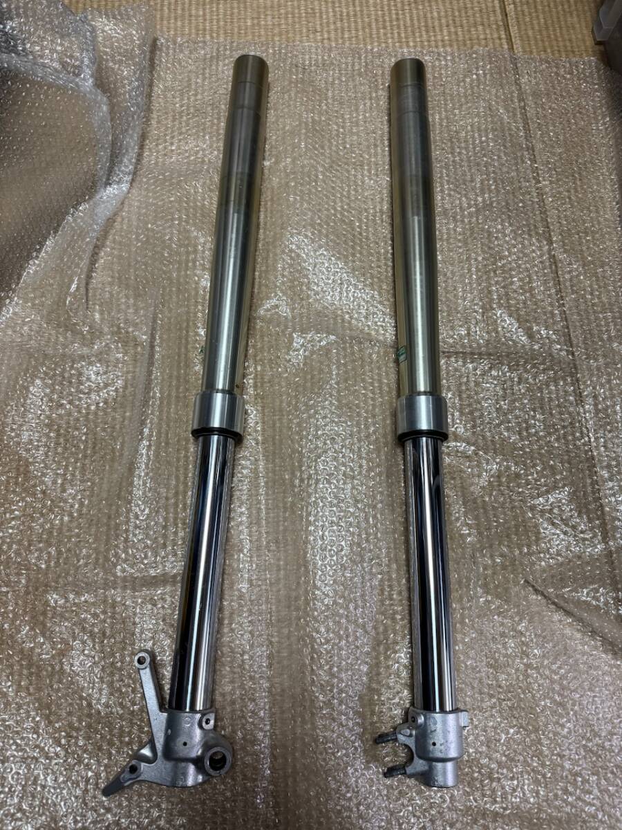 CRM250R 純正 倒立 フロントフォーク MD24 状態良好◎ KAE871 CRM250R 純正 倒立 フロントフォーク MD24 状態良好◎ KAE871