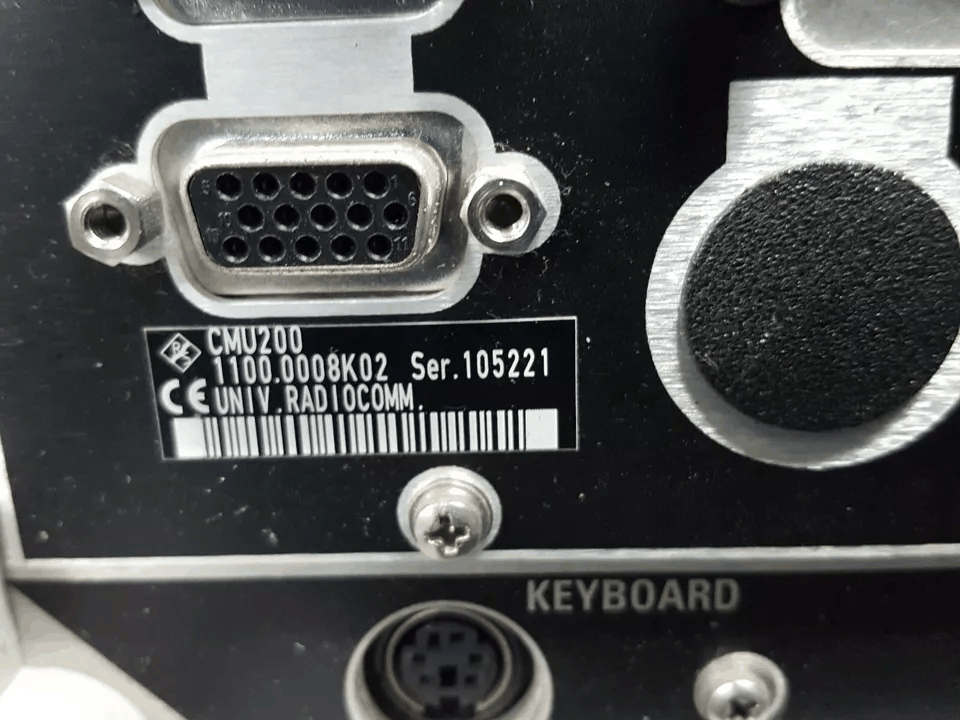 [NBC] R&S CMU200: 無線機テスタUniversal Radio Communications Tester (105221)