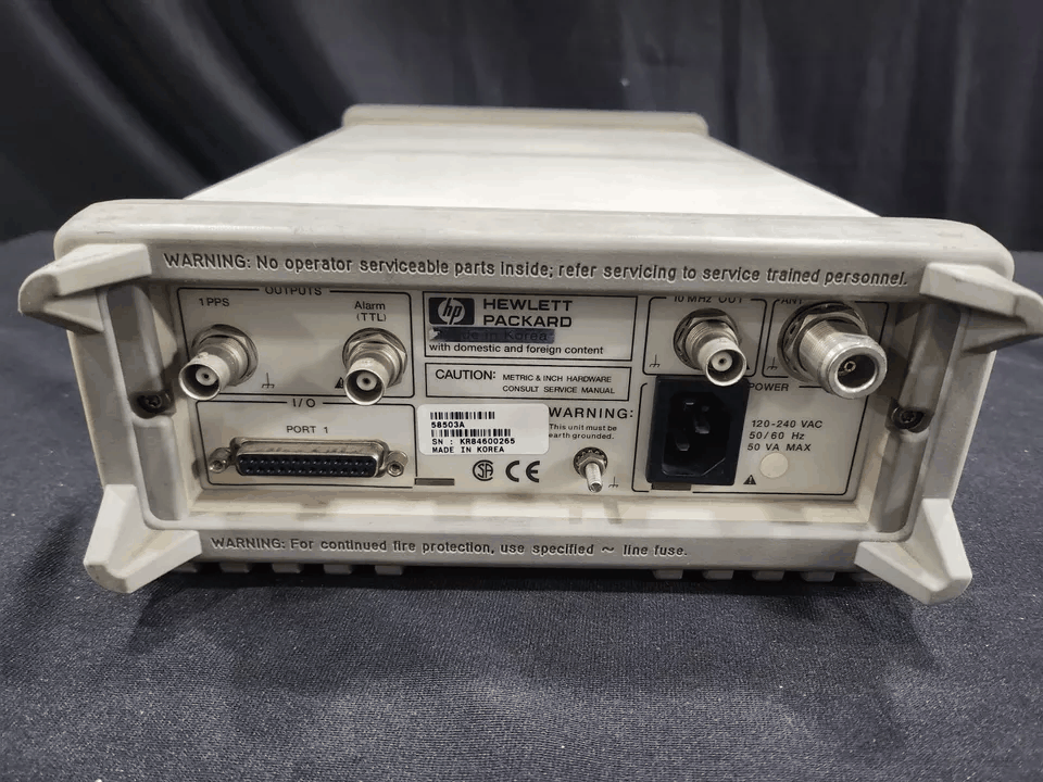 [NBC][ текущее состояние распродажа ]HP 58503A GPS час / частота стандарт ресивер GPS Time and Frequency Receiver (0265)