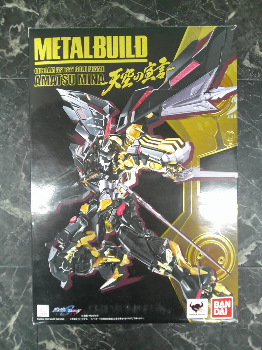 ジャンク品 METAL BUILD ゴールドフレーム天ミナ 本体 メタルビルド ゴールドフレーム 天ミナ 天空の皇女Ver. ジャンク
