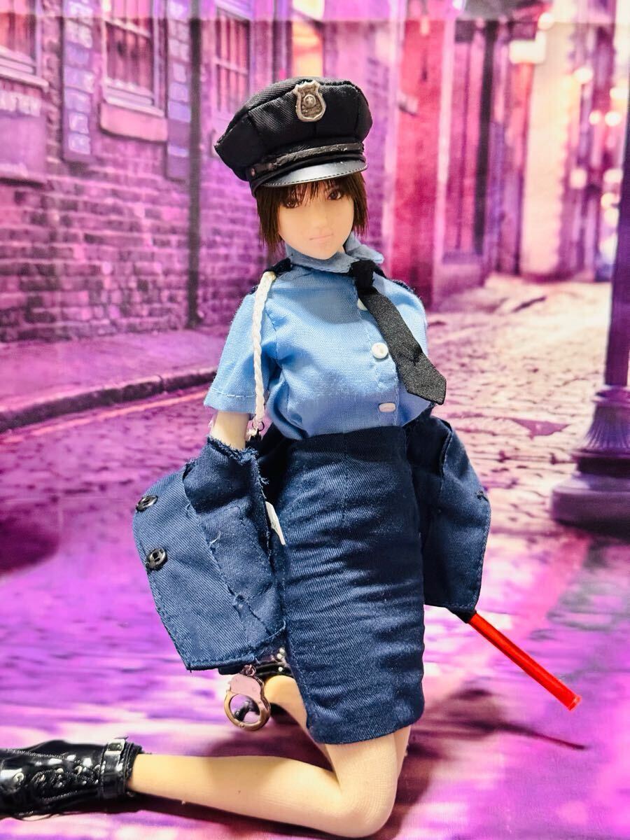 1/6マテルドール 衣装 Bibian 比比昂 - 女性警察官 風 衣装セット 1/6サイズ TBLeague