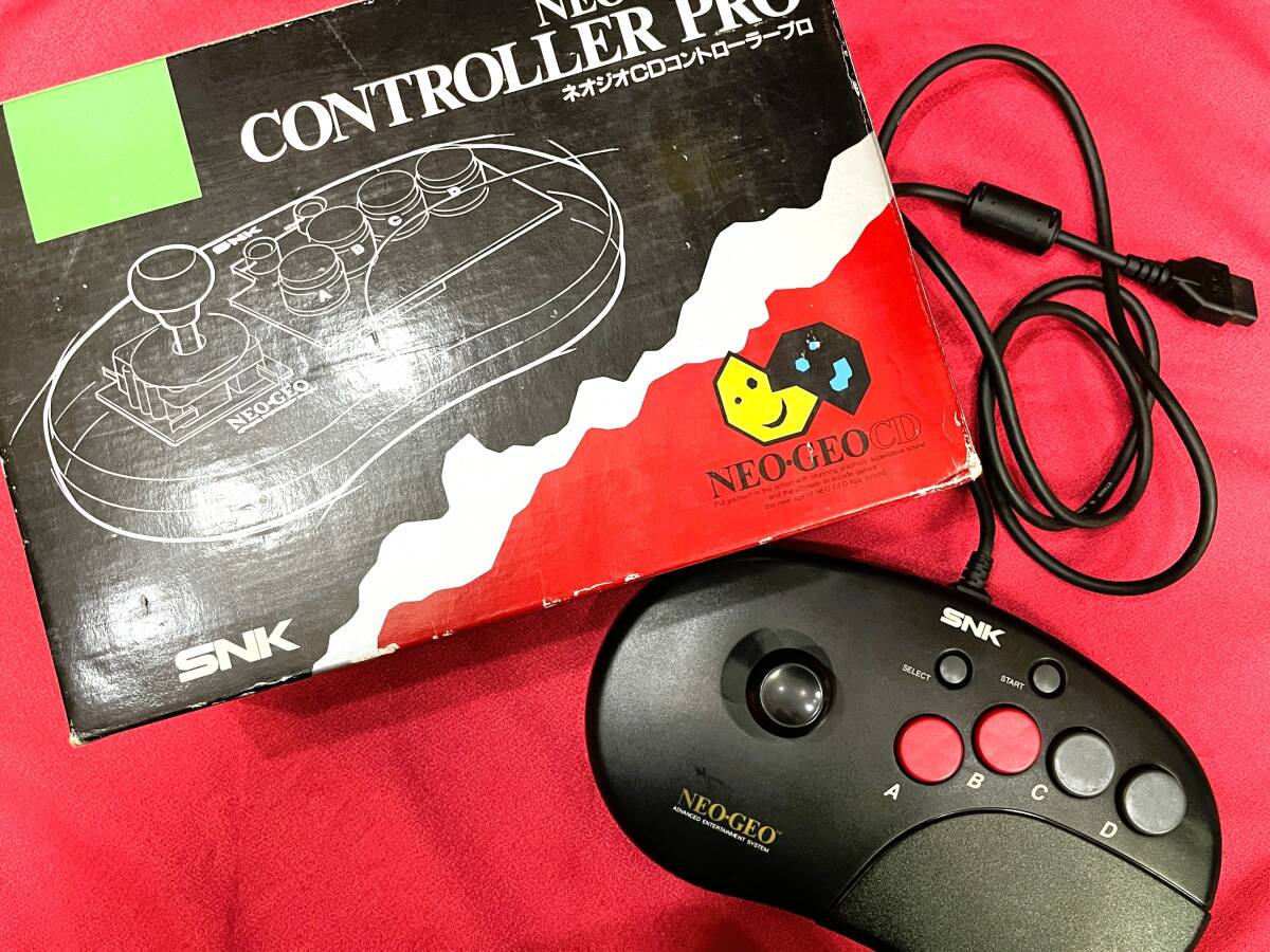 ■元箱あり■SNK■ネオジオCDコントローラープロ■NEO-GEO CD■