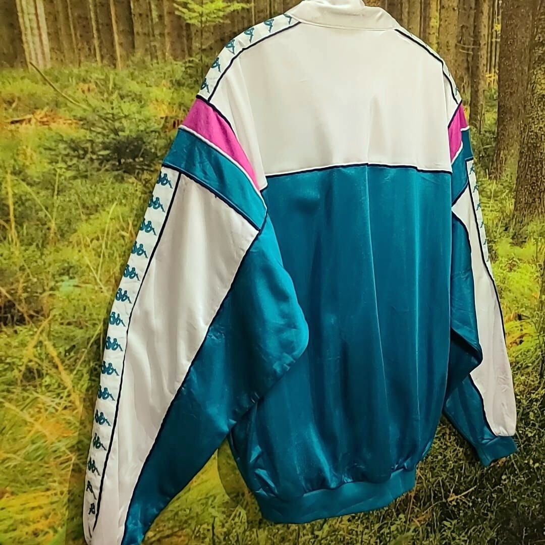 送料無料 90s 90年代 ビンテージ KAPPA カッパ 光沢 イタリア製 送料無料 90s 90年代 ビンテージ KAPPA カッパ 光沢 イタリア製