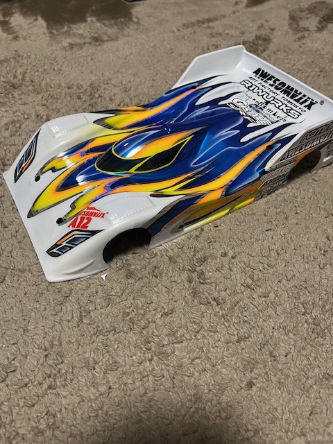 1/12Racingペインター塗装ボディー オーソマティックスA12用 2枚