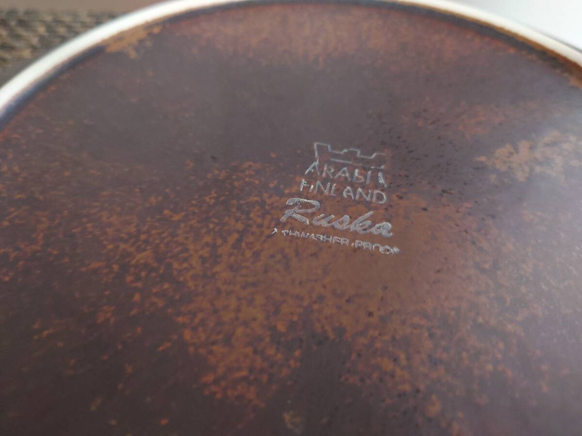 全国送料無料 ARABIAアラビアRuskaルスカ ディナープレート3枚