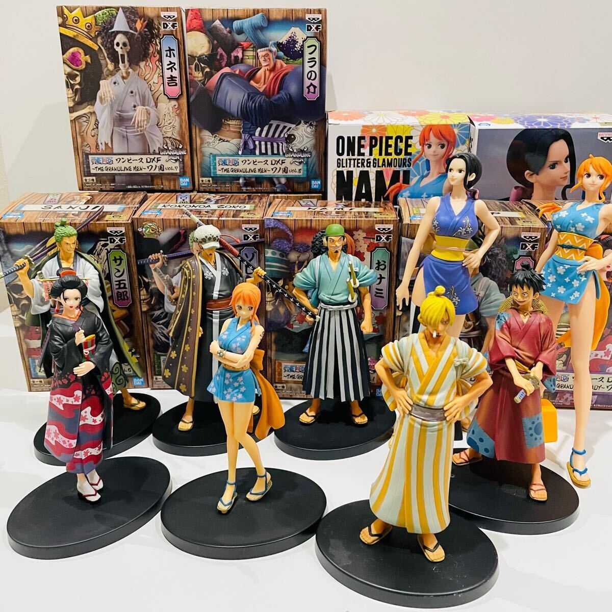 ワンピース フィギュア DXF ワノ国 未開封2 中古9 ワンピース フィギュア DXF ワノ国 未開封2 中古9