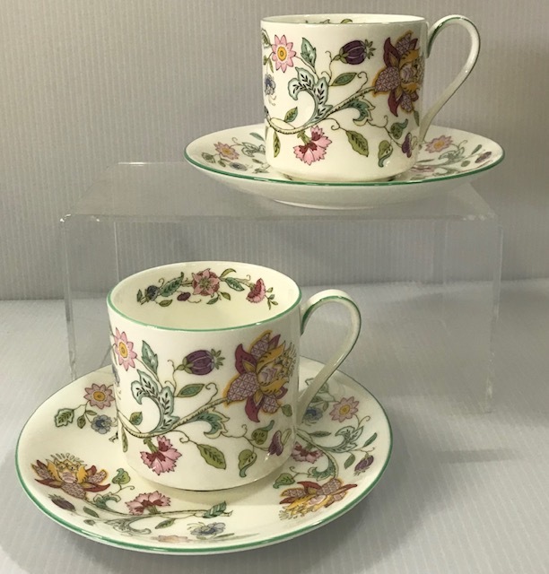 あ//つH2598【良品・保管品】 MINTON ミントン　HADDON HALL ペア　カップ＆ソーサー　コーヒーカップ