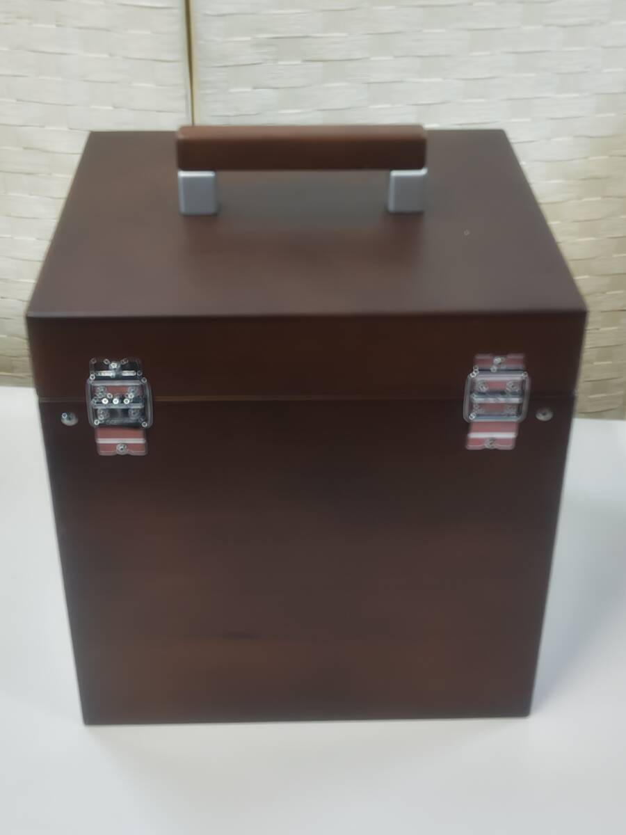 あ//つH2783【未使用?保管品】 Kenhope メイクBOX ３面鏡タイプ　キューブ28 M2318 DB 卓上ドレッサー　化粧箱