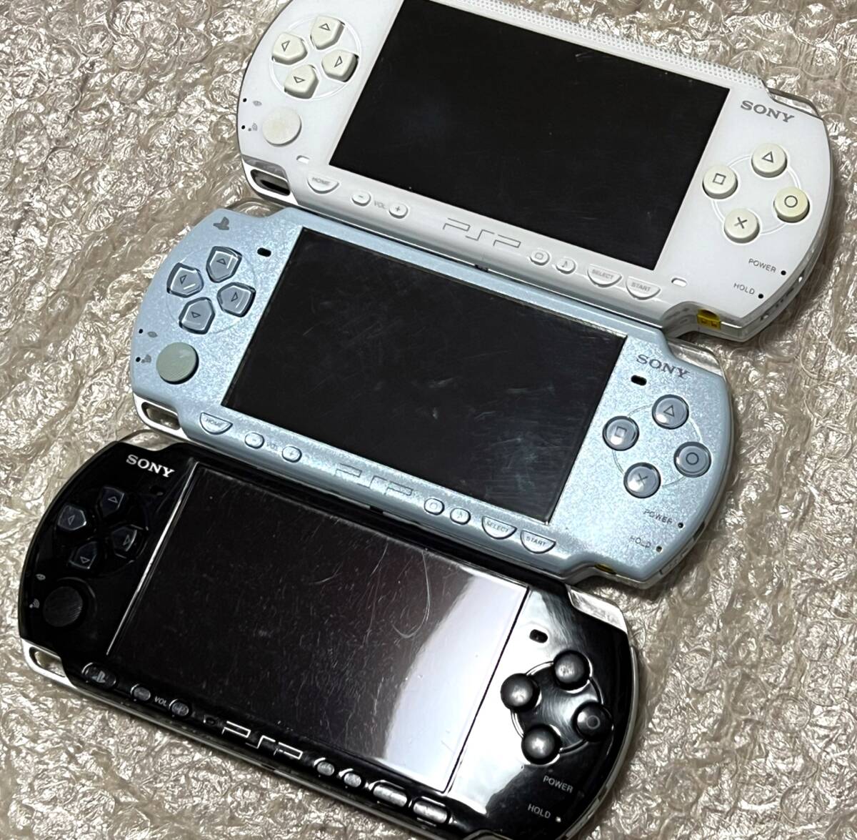 動作確認済み〉PSP-1000 セラミックホワイト・PSP-2000