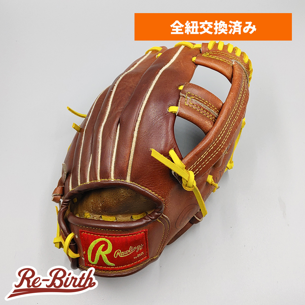 【全紐交換済み】 ローリングス 軟式グローブ / オールラウンド用 型付け済み (Rawlings グラブ) [WE1163]