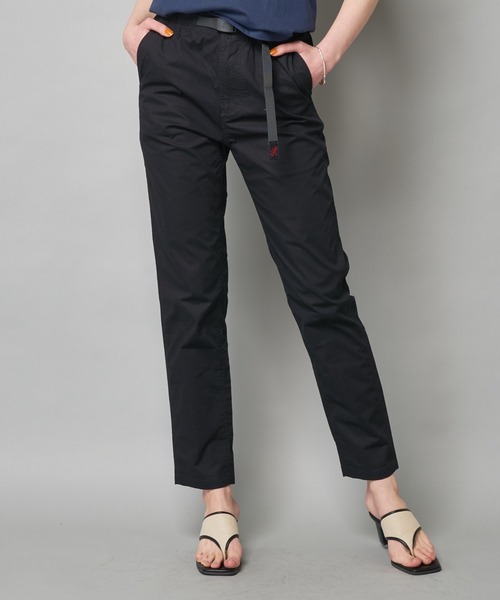 「Gramicci」 チノパンツ MEDIUM ブラック レディース