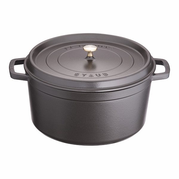 ストウブ(Staub) ピコ・ココット 黒 34cm ラウンド 鋳鉄 40510 ストウブ(Staub) ピコ・ココット 黒 34cm ラウンド 鋳鉄 40510