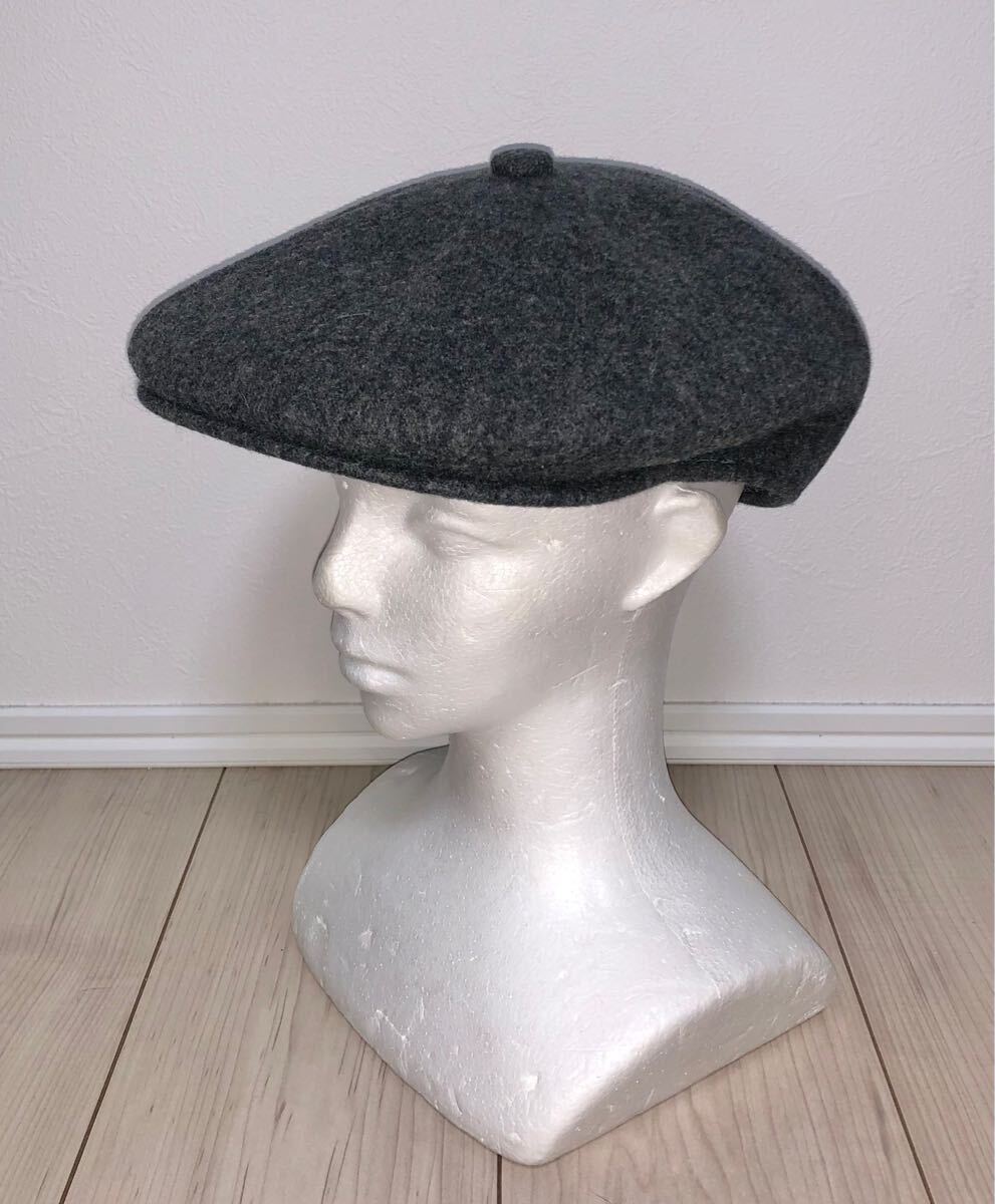 美品 KANGOL SMU Wool Galaxy K3240SM XL カンゴール ウール ギャラクシー ハンチングキャップ ベレー帽 ハンチング グレー 灰 男女兼用