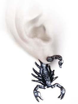 ALCHEMY GOTHIC: SERKET post ear studs 女神