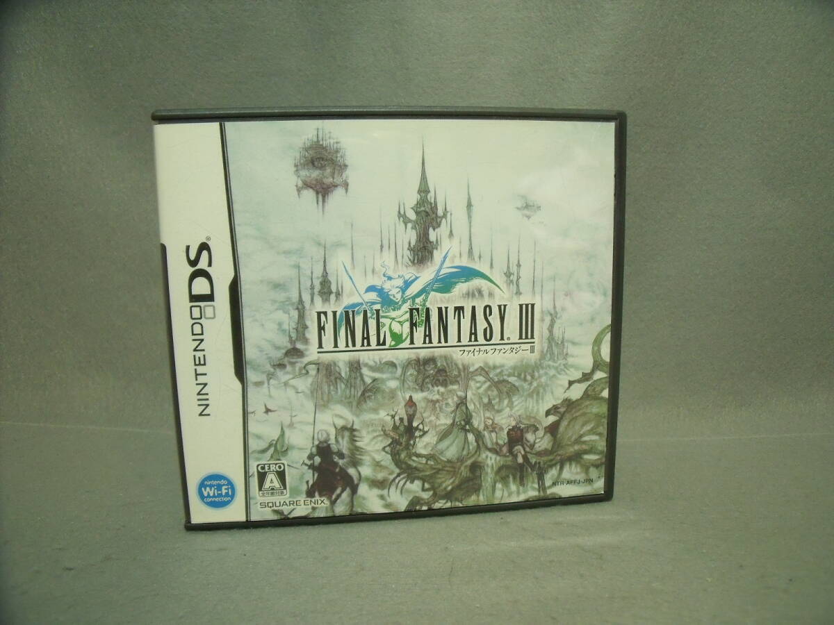  Final Fantasy Ⅲ FF3 коробка мнение есть рабочее состояние подтверждено 