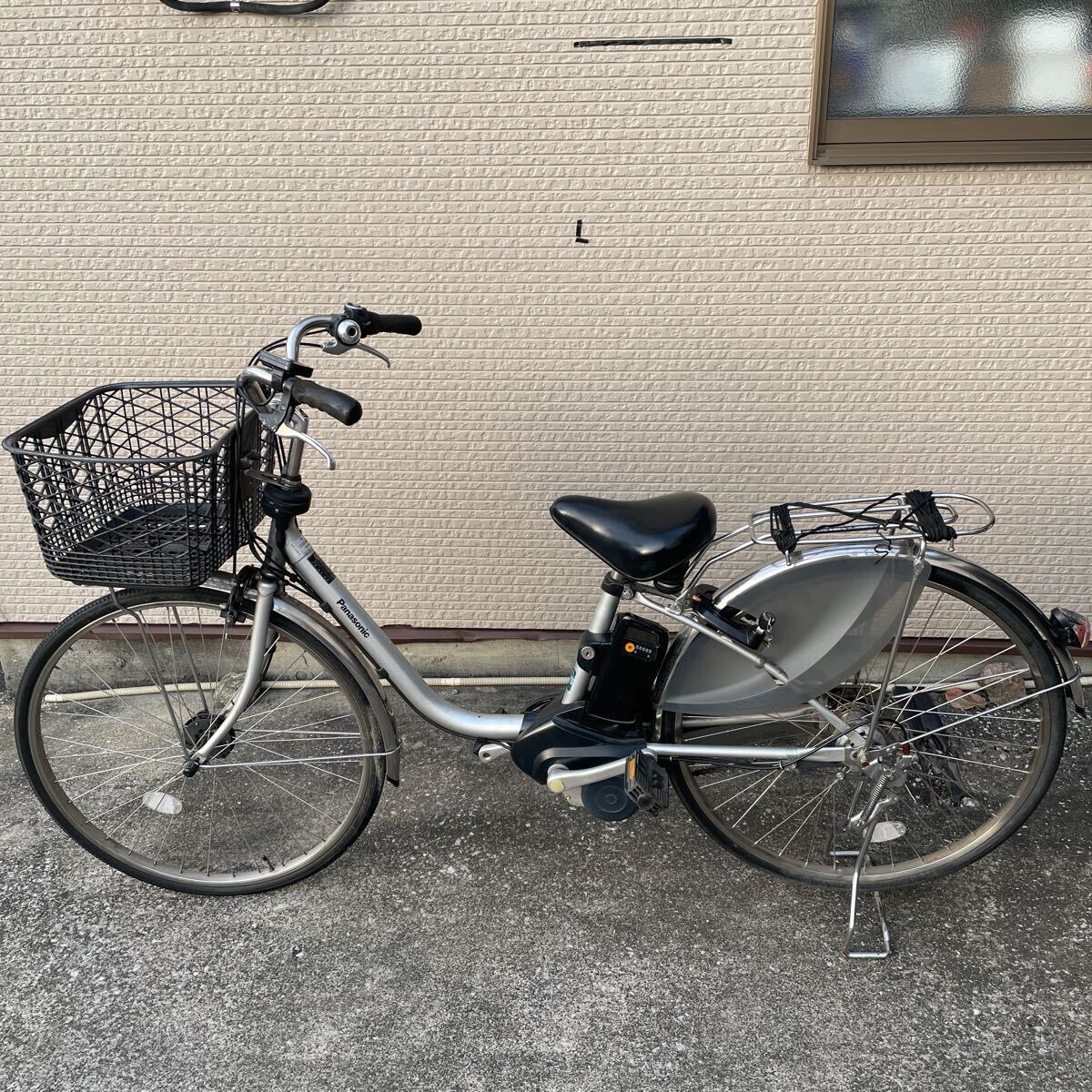 【川崎市直接引取限定】 Panasonic パナソニック 電動アシスト自転車 充電器付き 12.0Ah BE-ELD632S2 スペアキー 電動自転車 1