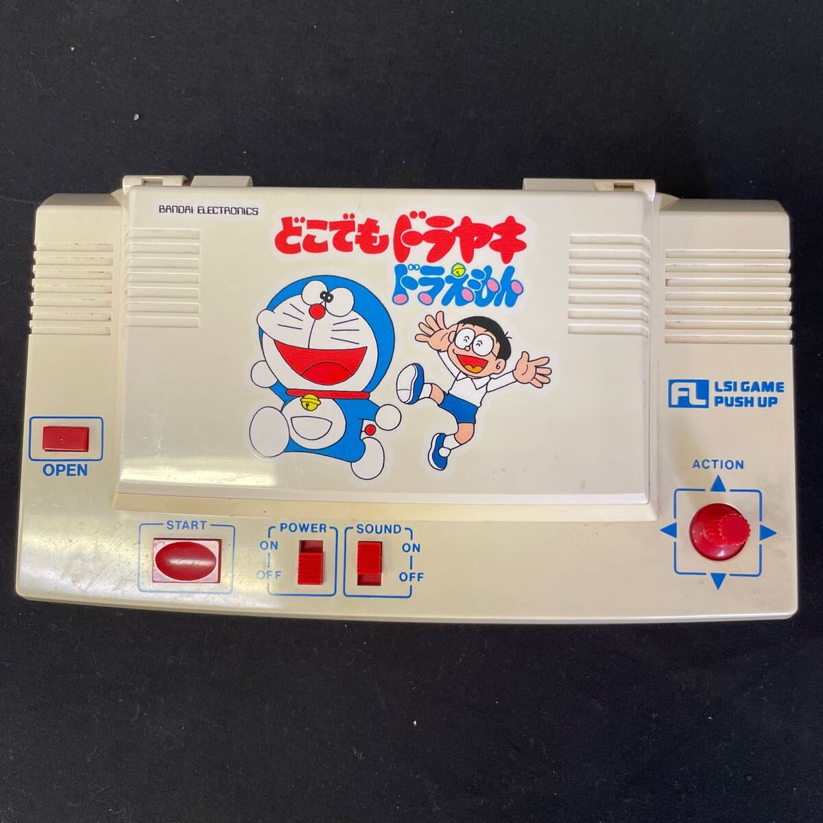 品多く BANDAI 箱付き LSIゲーム ドラえもん どこでもドラヤキ バンダイ その他
