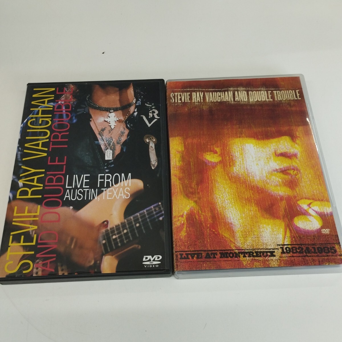 ◎0612y2548 【DVD】スティーヴィー・レイ・ヴォーン・アンド・ダブル・トラブル「Live From Austin Texas」ライヴ・アット・モントルー