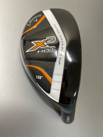 X2HOT PRO 18度 ユーティリティＵＴ ヘッドのみ キャロウェイ_画像1