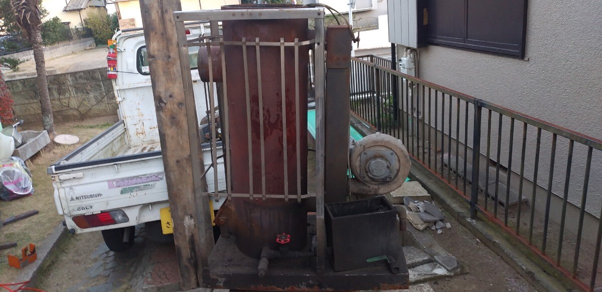☆信州工業 廃油ストーブ SG-50AX 中古未確認欠品ジャンク出品 ☆信州工業 廃油ストーブ SG-50AX 中古未確認欠品ジャンク出品