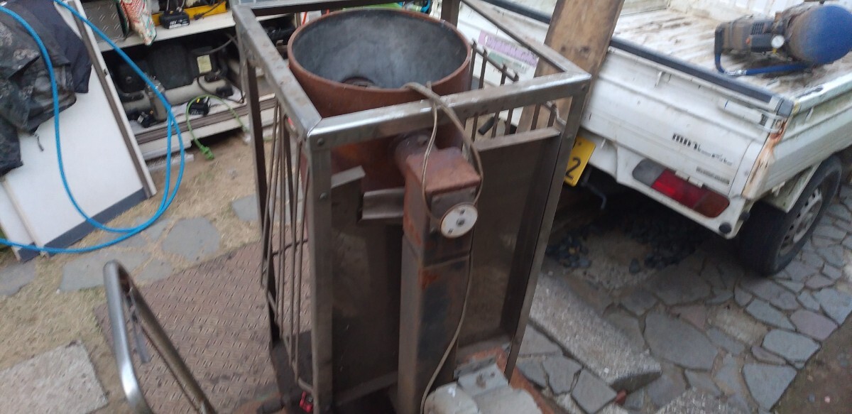 ☆信州工業 廃油ストーブ SG-50AX 中古未確認欠品ジャンク出品 ☆信州工業 廃油ストーブ SG-50AX 中古未確認欠品ジャンク出品