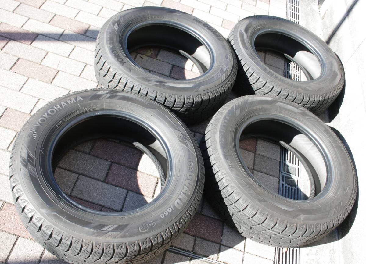 215/65R16　ヨコハマアイスガードiG60　中古４本　発送手渡し両方OK　