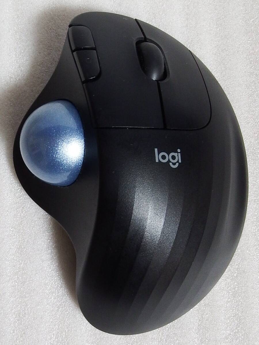 ロジクール トラックボールマウス ERGO M575S ブラック USBレシーバー付 動作確認済