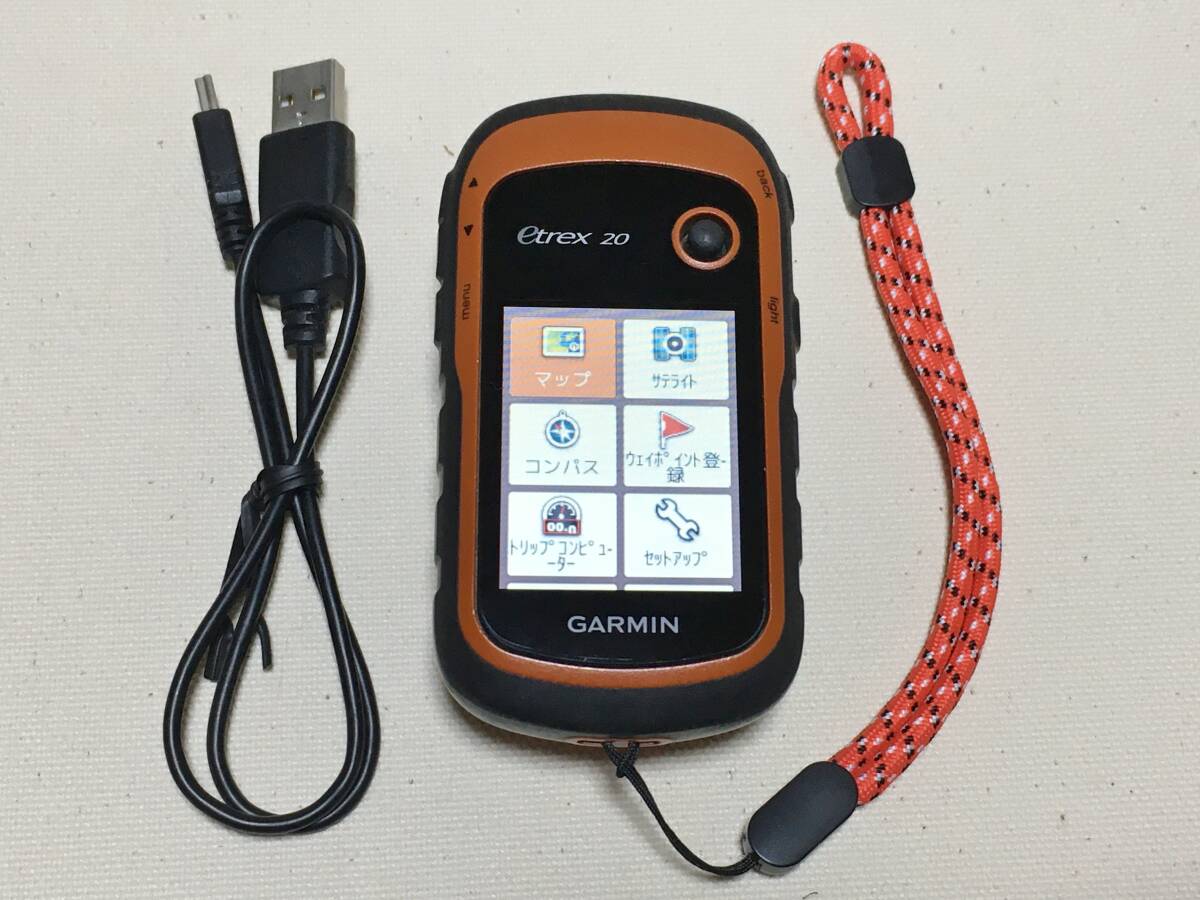 GARMIN eTrex 20 日本語 送料無料 日本地図2種 全国版 GPS GARMIN eTrex 20 日本語 送料無料 日本地図2種 全国版 GPS