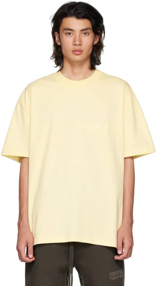 ESSENTIALS イエロー フロック TEE