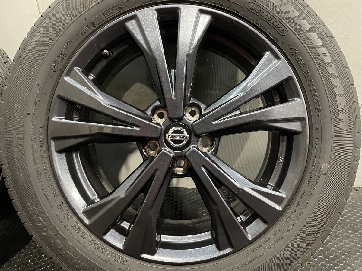 良好ホイール】ニッサン T32 エクストレイル 純正 18in 7J +45