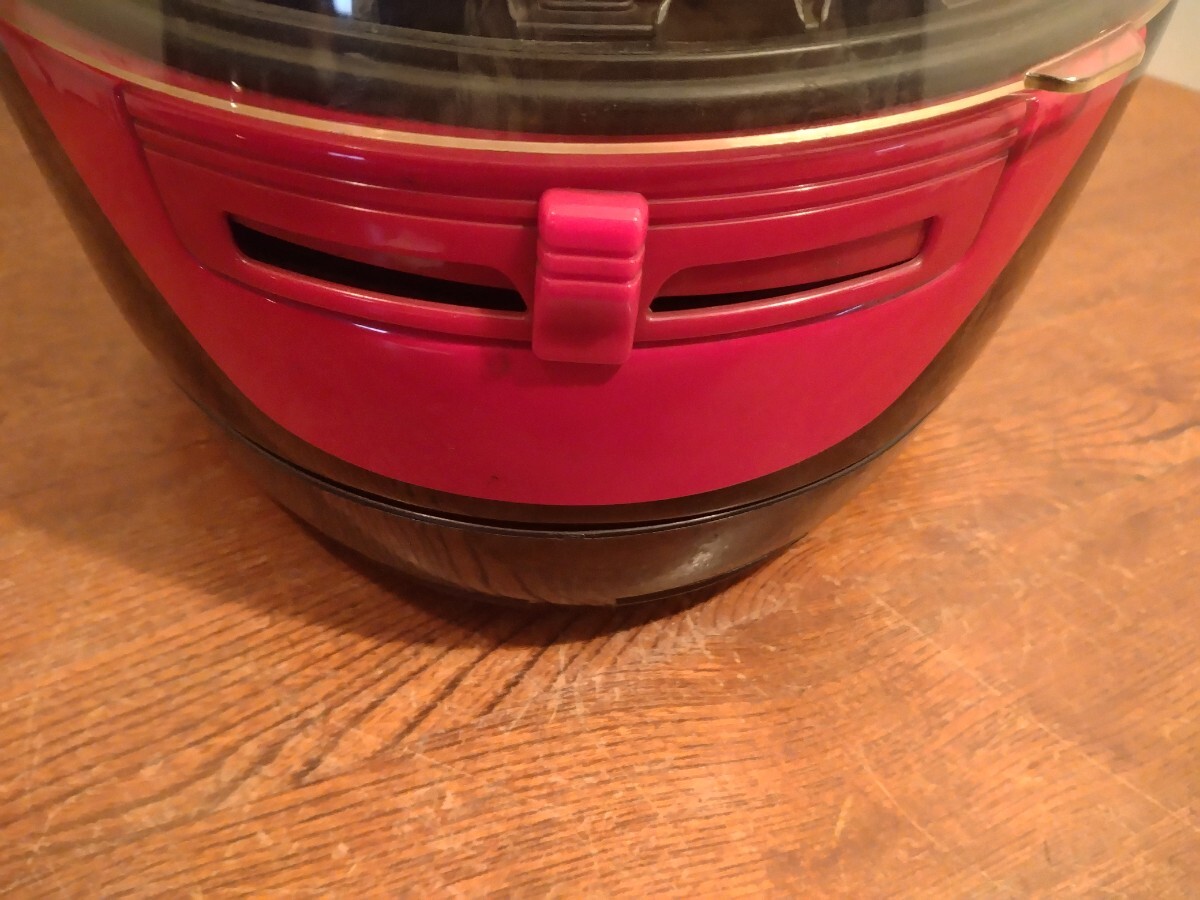 R61205-15 SHOEI 昭和系 街道レーサー カフェレーサー フルフェイス ヘルメット サイズM
