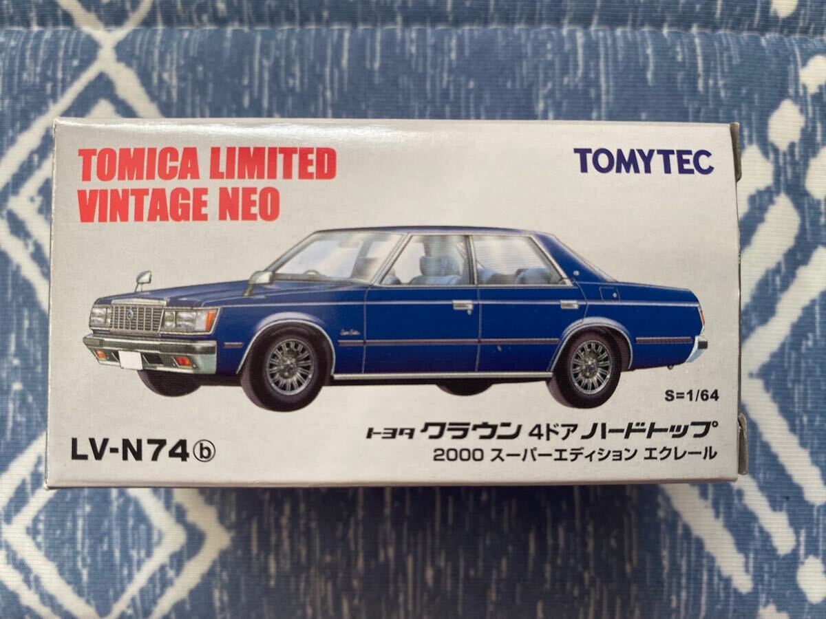 トミカリミテッドヴィンテージネオ LV-N74b トヨタクラウン 4ドア ハードトップ 2000 スーパーエディション エクレール