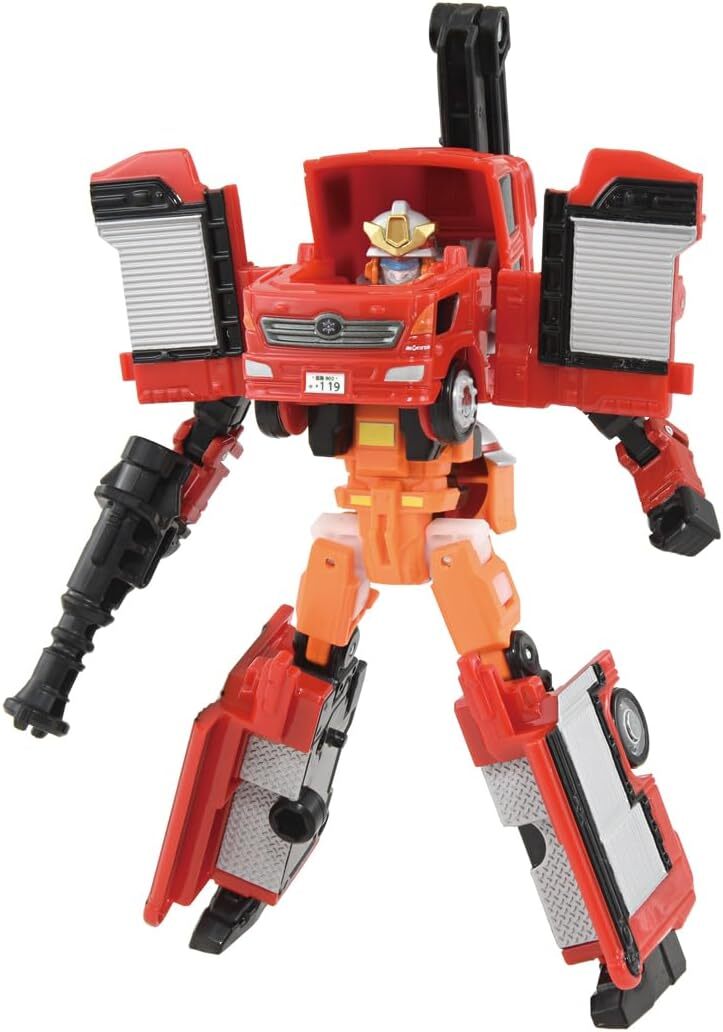 タカラトミー トミカ ジョブレイバー ＪＢ０２ ファイヤブレイバー モリタ 多目的消防ポンプ自動車 ＭＶＦ