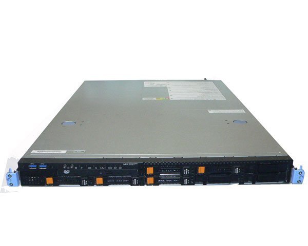 NEC Express5800/R110h-1(N8100-2322Y) Xeon E3-1220 V5 3.0GHz память 32GB HDD 300GB×5(SAS 2.5 дюймовый ) DVD-ROM AC*2